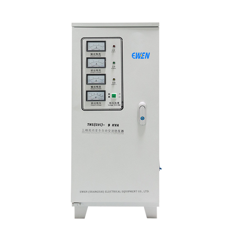 9KVA 三相電圧安定器 380V 400V 440V 480V AC電源調節器 カスタマイズ可能