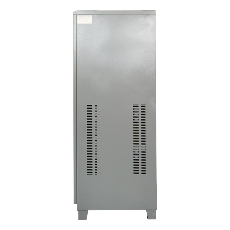 90KVA 3相電圧安定器 レーザー切断機械のためのセルボモーター技術付き自動電圧調節器