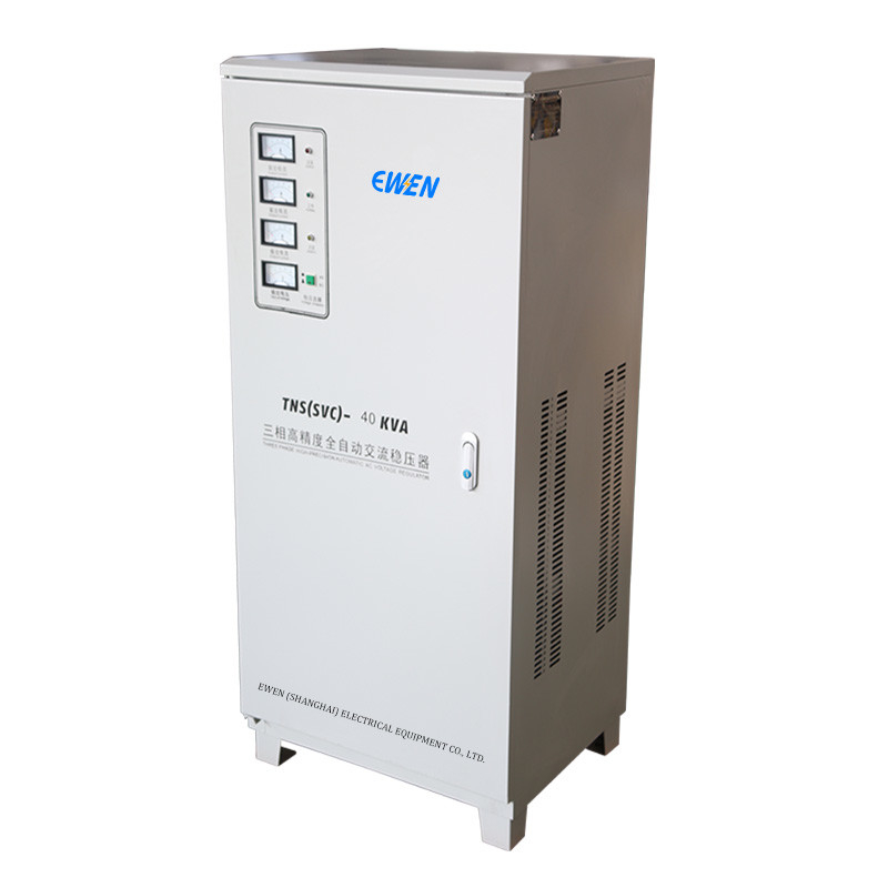 40KVA 3相産業電圧安定器 AC電源サーボ自動電圧調節器 380V 400V 415V 480V