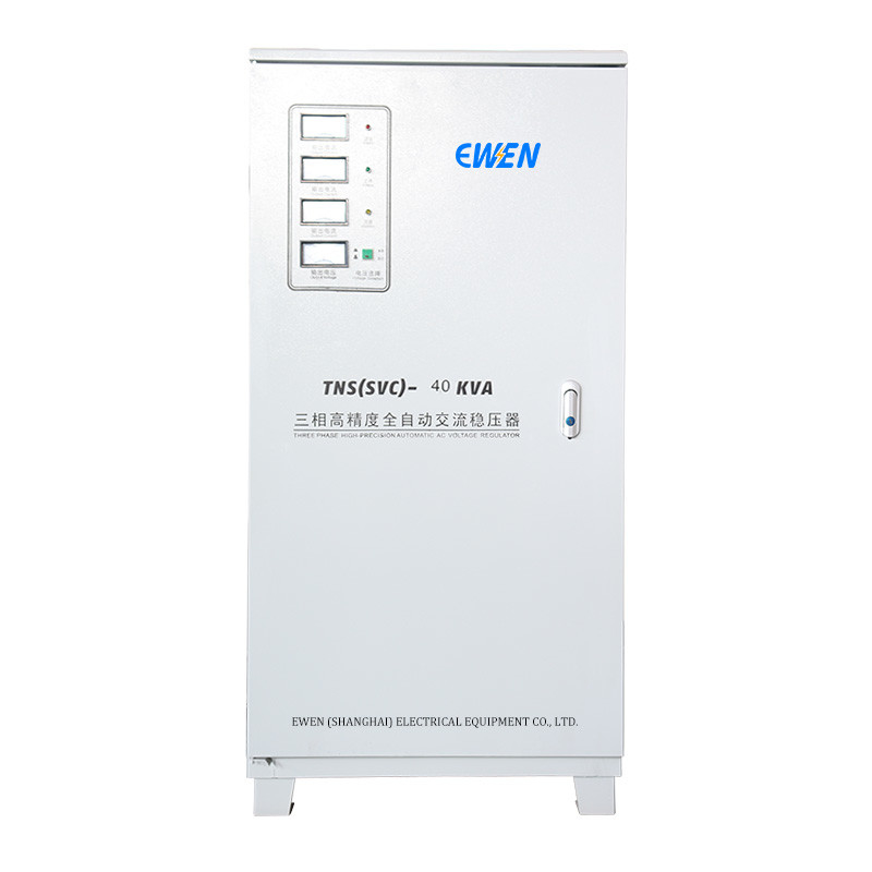 40KVA 3相産業電圧安定器 AC電源サーボ自動電圧調節器 380V 400V 415V 480V