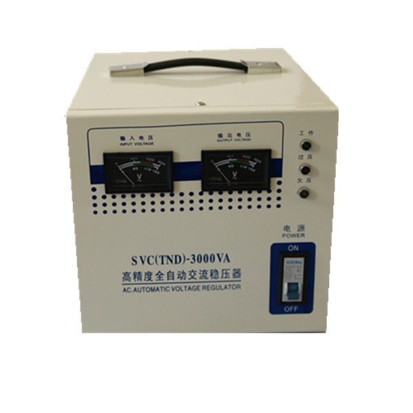 単一フェーズの電圧安定器220v AC自動電圧安定装置3KVA Avr 3000va