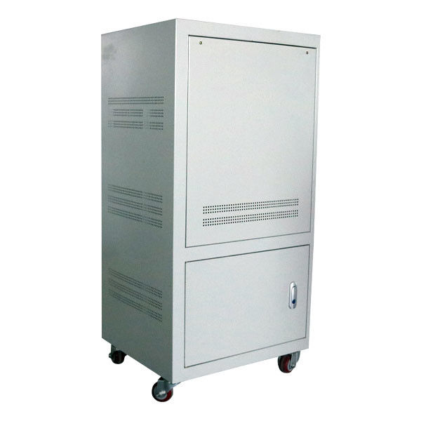 60KWデジタル メートルおよび移動可能な車輪が付いている産業電圧安定装置60KVA