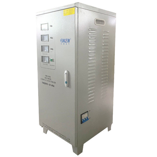 TNS-15KVAの三相高精度のサーボ モーター タイプ自動AC電圧安定器